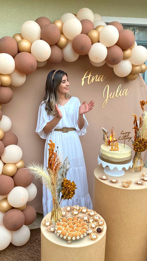 decoracion de fiesta par5a mujer sencilla